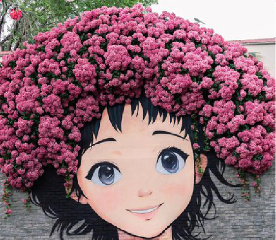 郑州墙体彩绘-网红墙打卡