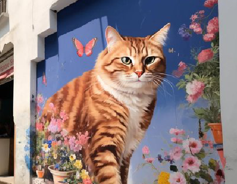 郑州自己绘制有个性的手绘墙