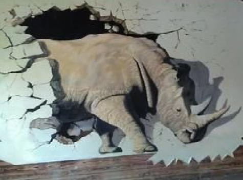 郑州在墙绘中，如何绘制3D效果？