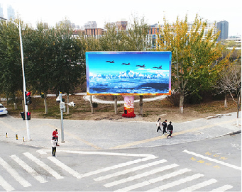 郑州户外大屏广告投放要点。