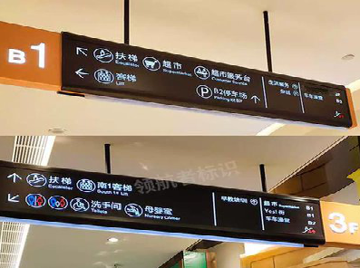 郑州如何通过商场标识牌引导客流分布？