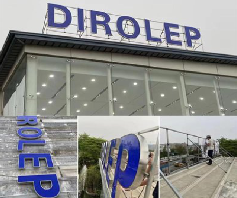 郑州楼顶发光字安装的注意事项。